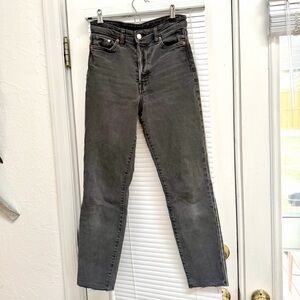 Women’s High Rise Gray Jeans